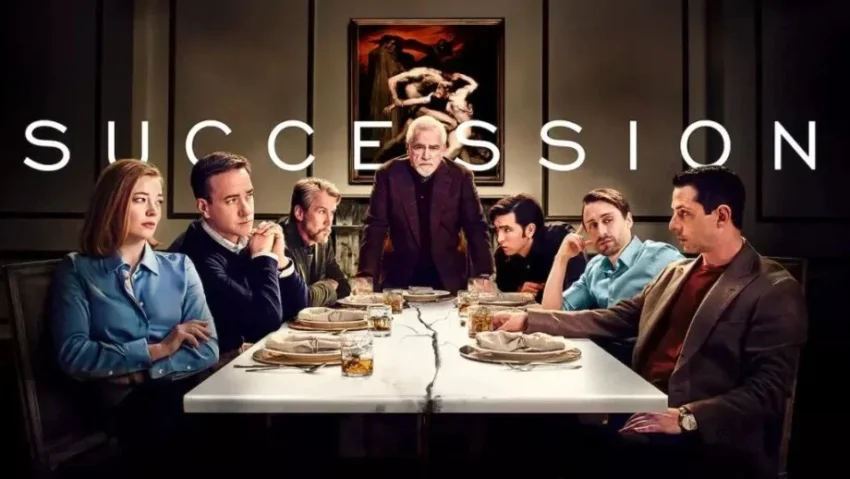 A promotional photo for Succession Season 3.